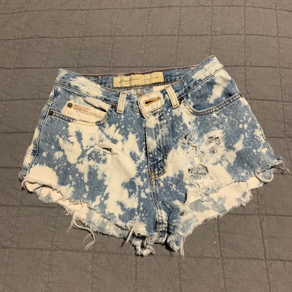 Eddie Bauer washed cutoff shorts